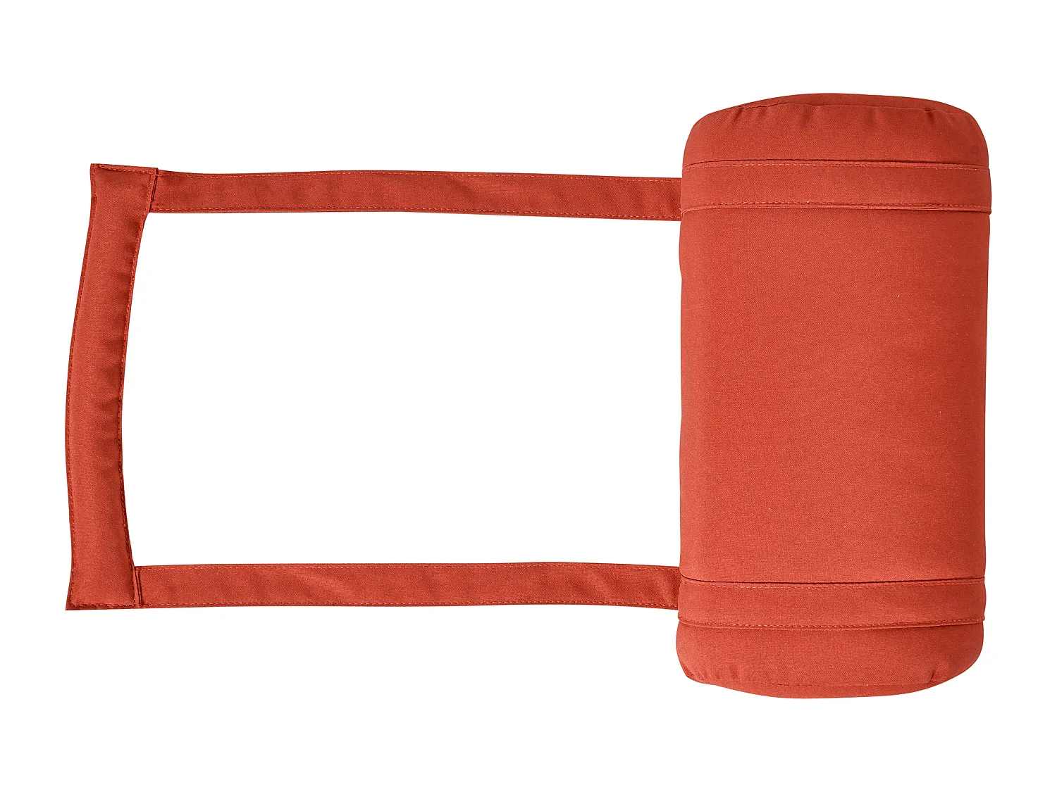 Lot de 2 coussins de jardin JAVA/AMANTEA PREMIUM 50 x 70 cm Rouge