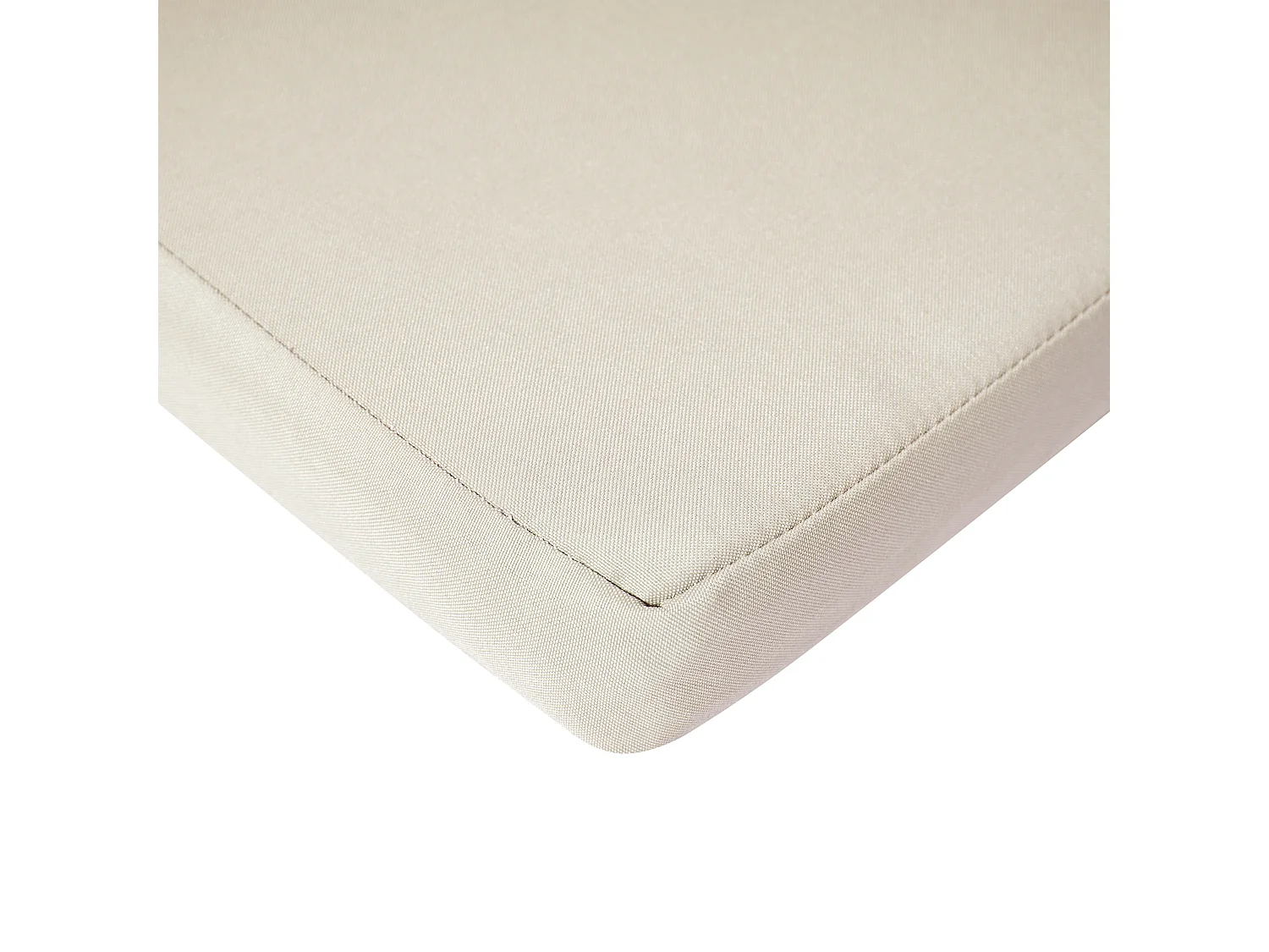 Lot de 6 coussins de jardin JAVA/AMANTEA PREMIUM 50 x 71 cm Taupe