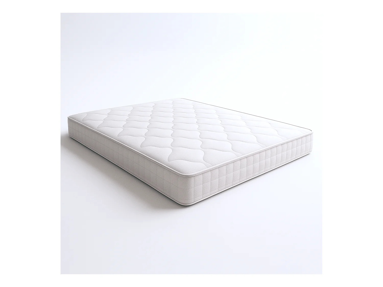 Matelas 160x200 ressorts ensachés + mémoire | H25 cm | Fabriqué en Italie