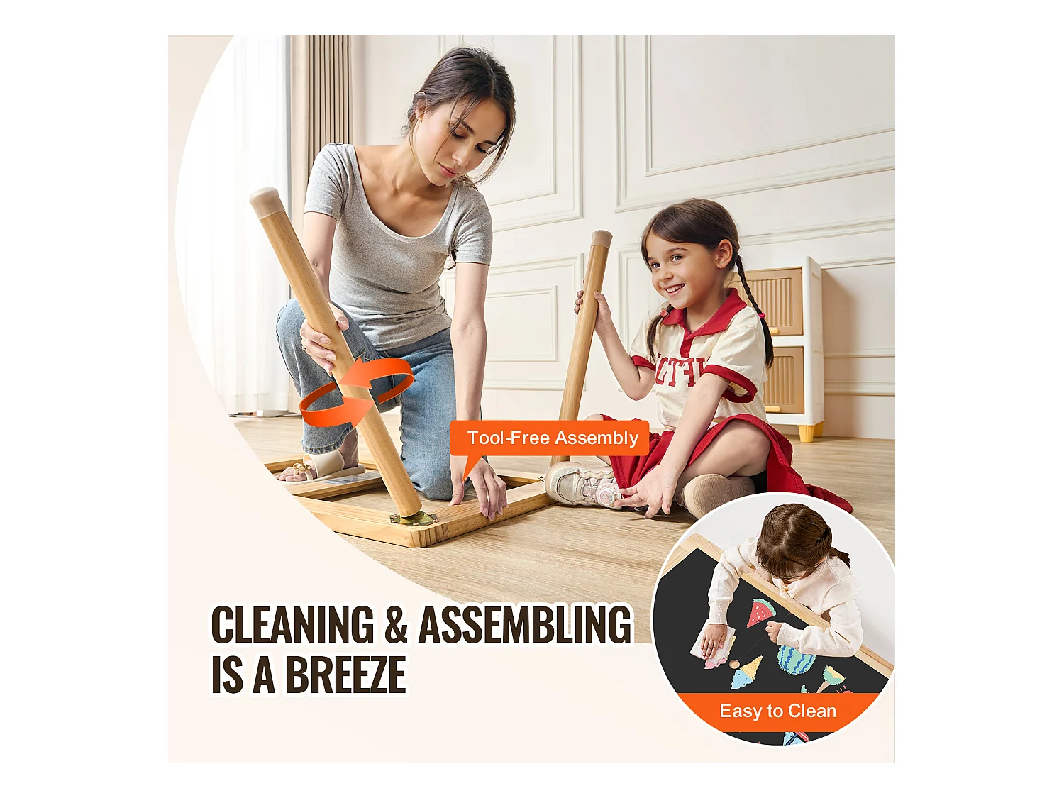 Table Sensorielle SucceBuy pour Tout-Petits - Conçue Spécialement pour les Jeunes Enfants avec des Activités Sensorielles Adaptées