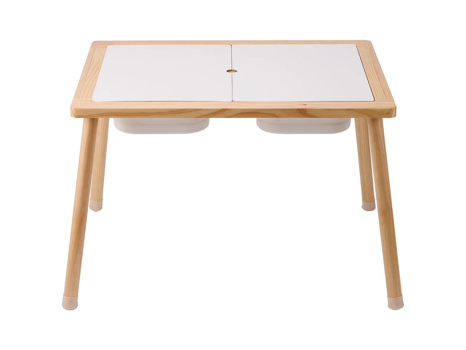 Tavolo Sensoriale SucceBuy per Bambini Tavolo Acqua e Sabbia in Legno 3 Vasche - Sviluppa la Creatività e i Sensi dei Bambini Piccoli