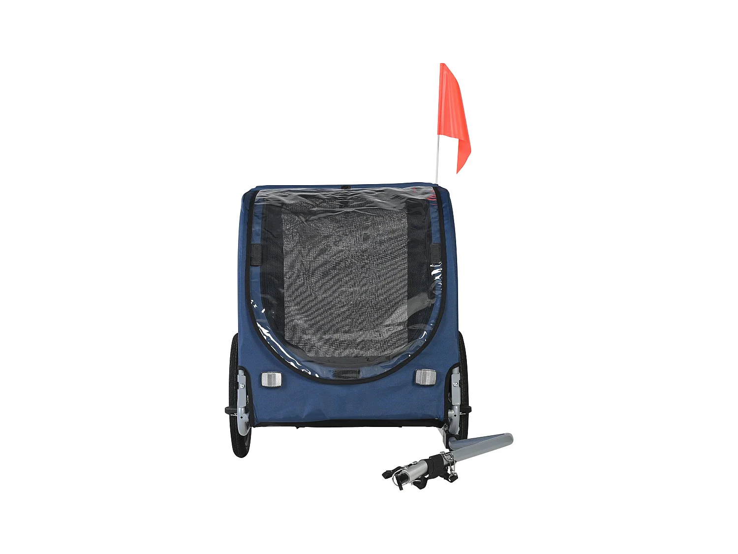 Przyczepy rowerowe dla Zwierząt Domowych SucceBuy, Noszacz Rowerowy dla Psów i Kotów, Nośność 45 kg, Stal Odporna na Wodę