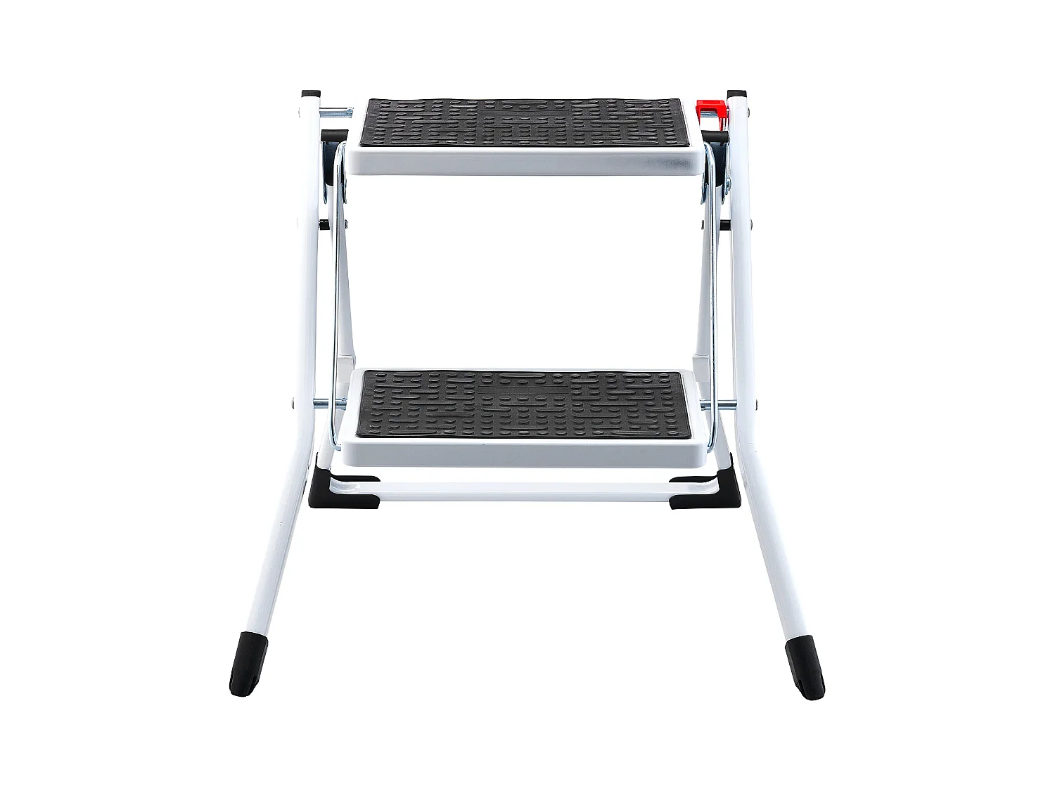 Escabeau-Escabeau SucceBuy 2 Marches Pliable 3 Hauteurs Réglables Charge Maximale 150 kg - Sécurisé et Stable pour les Travaux en Hauteur