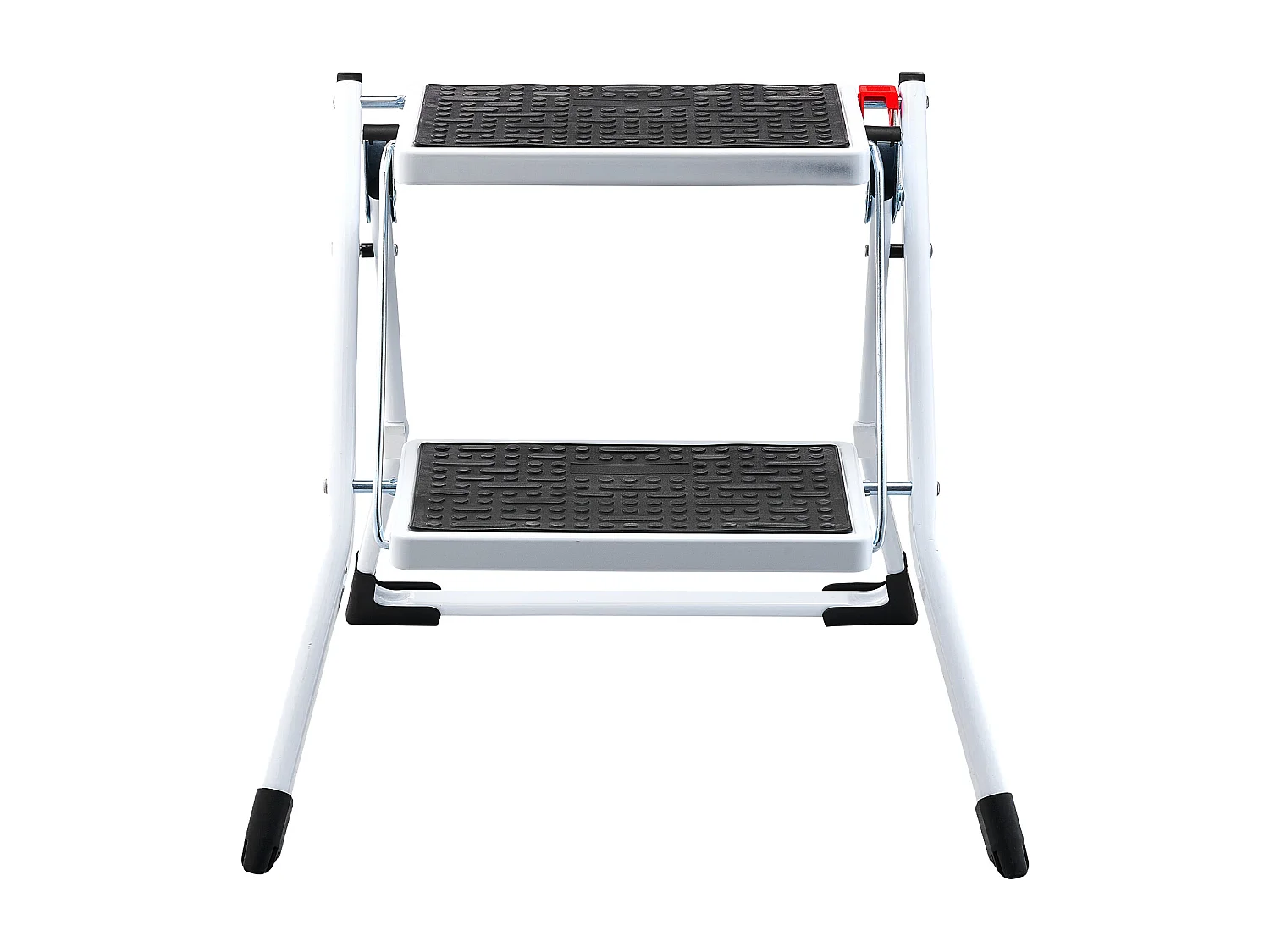 Escabeau-Escabeau SucceBuy 2 Marches Pliable 3 Hauteurs Réglables Charge Maximale 150 kg - Sécurisé et Stable pour les Travaux en Hauteur