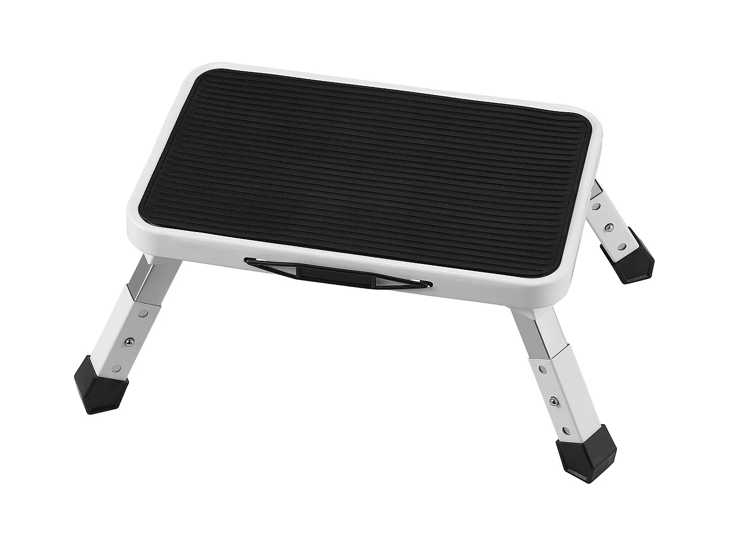 Escabeau Pliable SucceBuy, Charge Maximale de 150 kg, 3 Hauteurs RÉglables pour la Maison