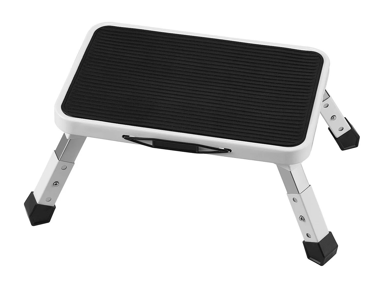 Escabeau Pliable SucceBuy, Charge Maximale de 150 kg, 3 Hauteurs RÉglables pour la Maison