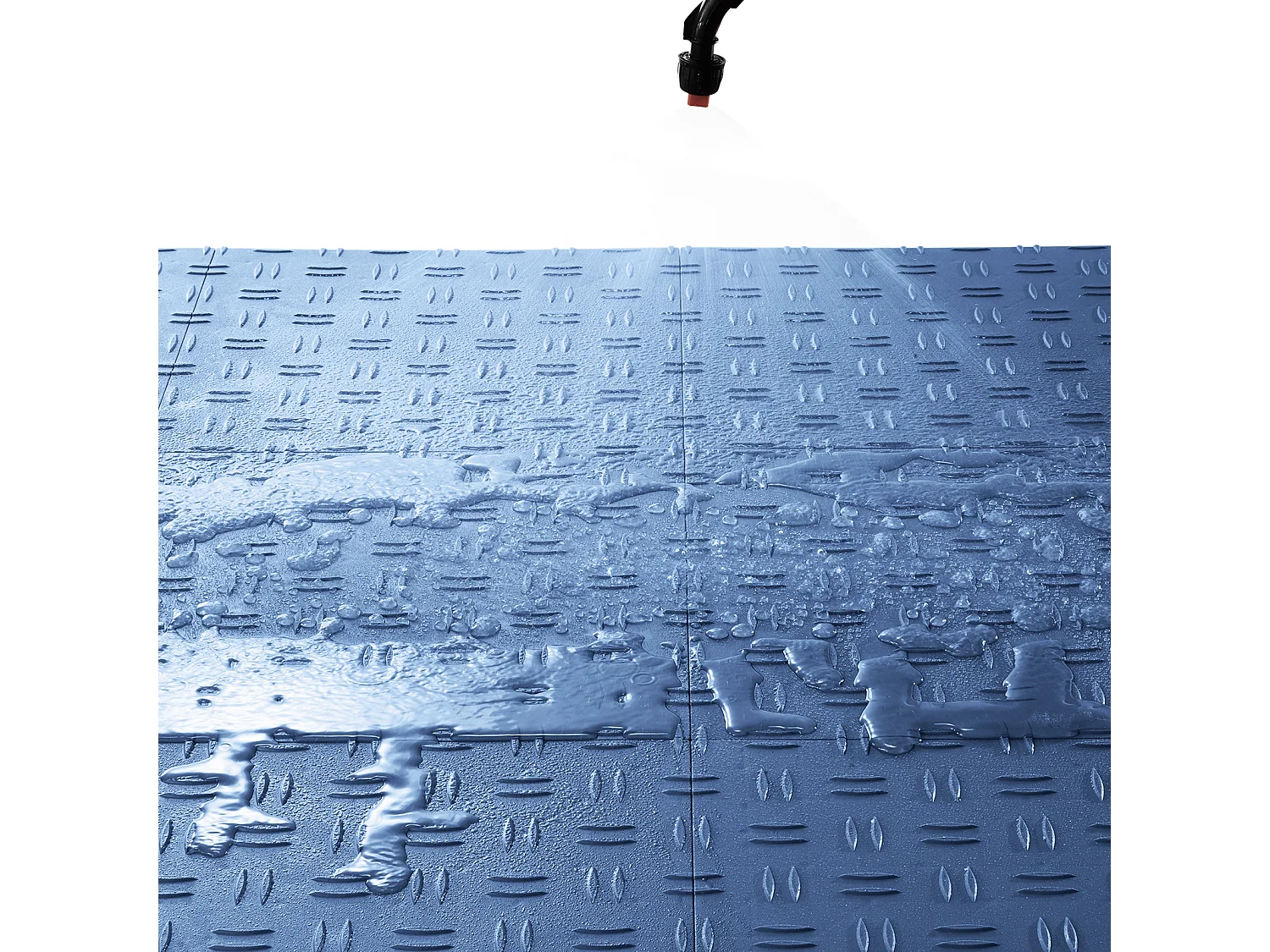 Azulejos para Garaje, SucceBuy, Paquete de 25, 30 × 30 cm, Entrelazados, Azules