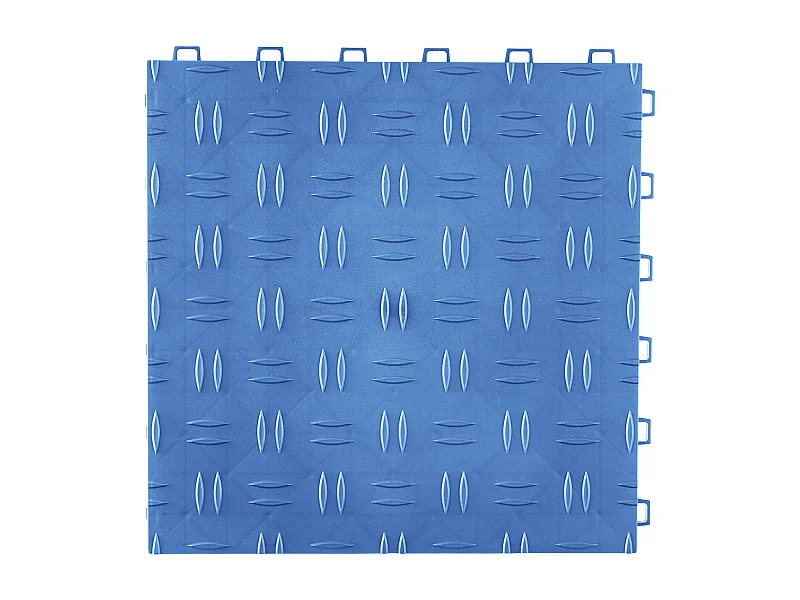 Azulejos de Garagem, SucceBuy, Pacote de 25 Azulejos de Garagem Azuis de 30 × 30 cm com Encaixe