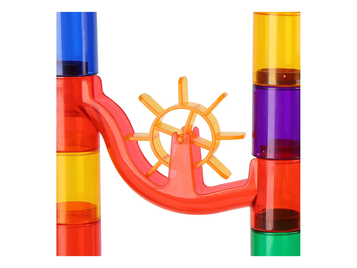 Circuit à Billes SucceBuy, 150 Pièces, 50 Billes, Jouet STEM, Blocs Éducatifs pour Enfants