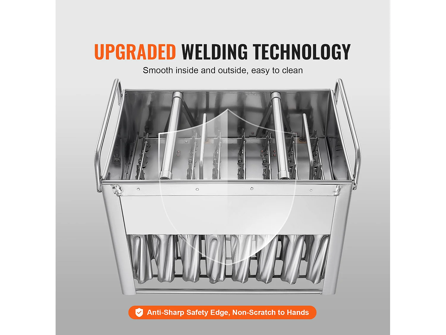 Stampini per Ghiaccio SucceBuy Lotto di 40 Cilindrici in Acciaio Inossidabile - Perfetti per una Produzione di Ghiaccio Efficace e Igienica