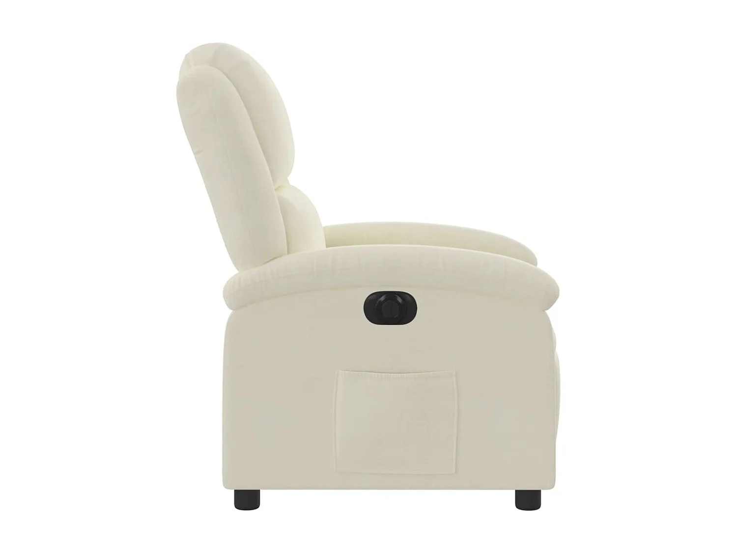 Fauteuil relax TV fonction crème 71 x 86.5 x 99.5 cm DEC028296