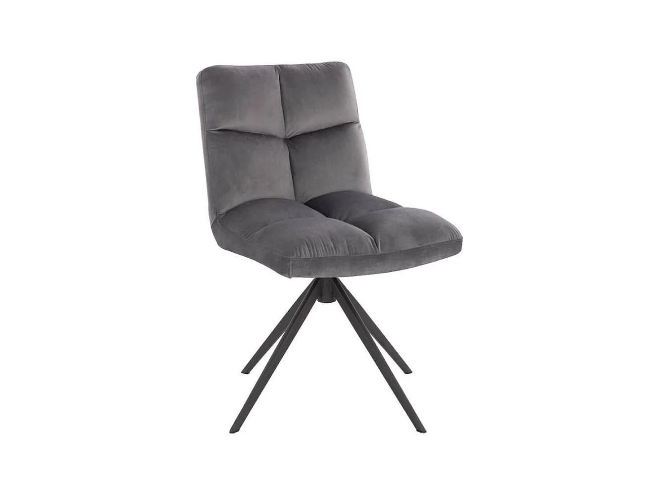 Home Deluxe Chaise de salle à manger NODA Gris clair Quantité : 4