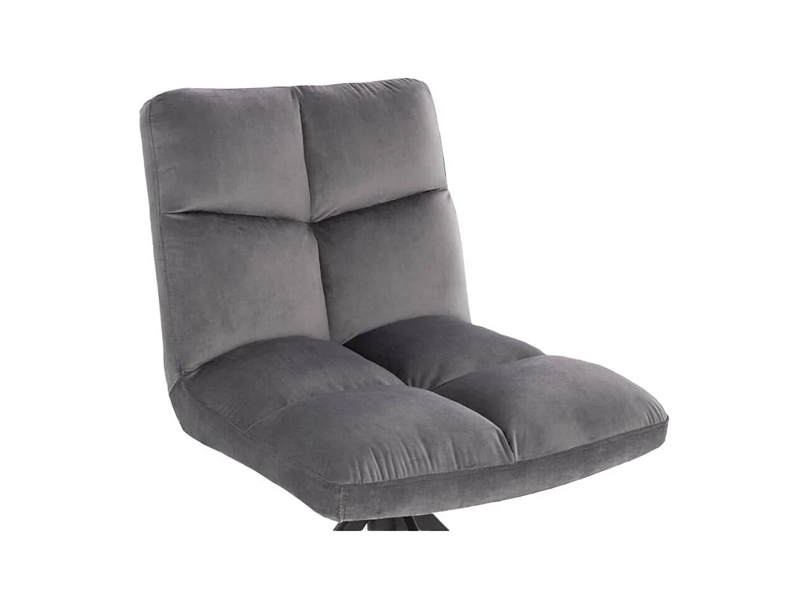 Home Deluxe Chaise de salle à manger NODA Gris clair Quantité : 4