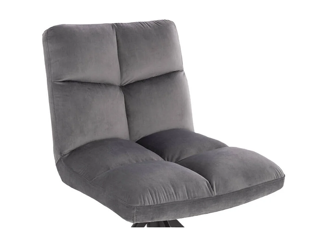 Home Deluxe Chaise de salle à manger NODA Gris clair Quantité : 4