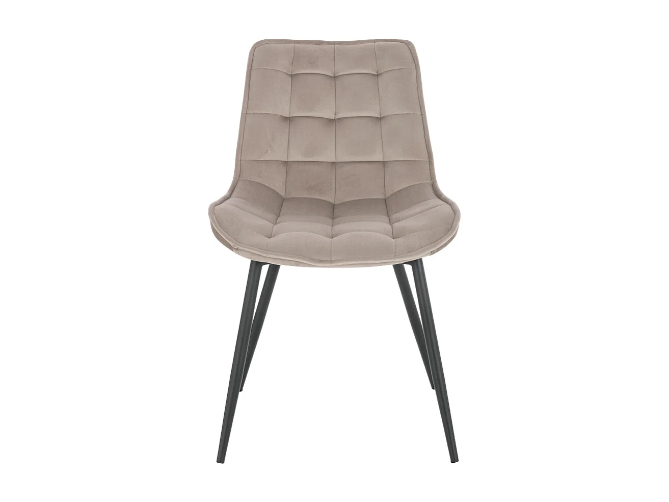 Home Deluxe Chaise rembourrée IKALO marron clair Quantité : 6