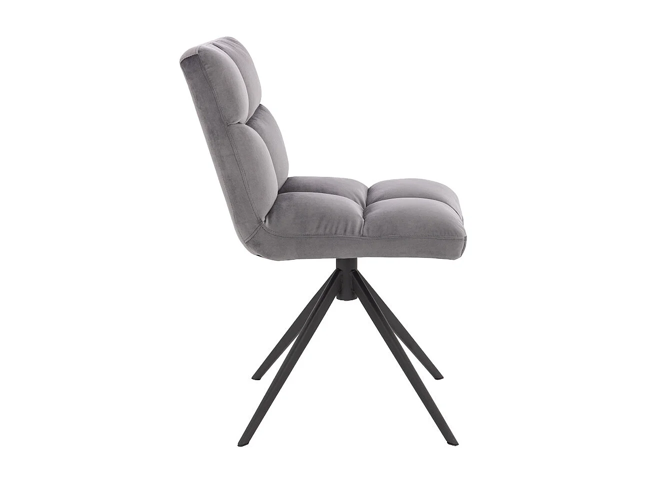 Home Deluxe Chaise de salle à manger NODA Gris clair Quantité : 6