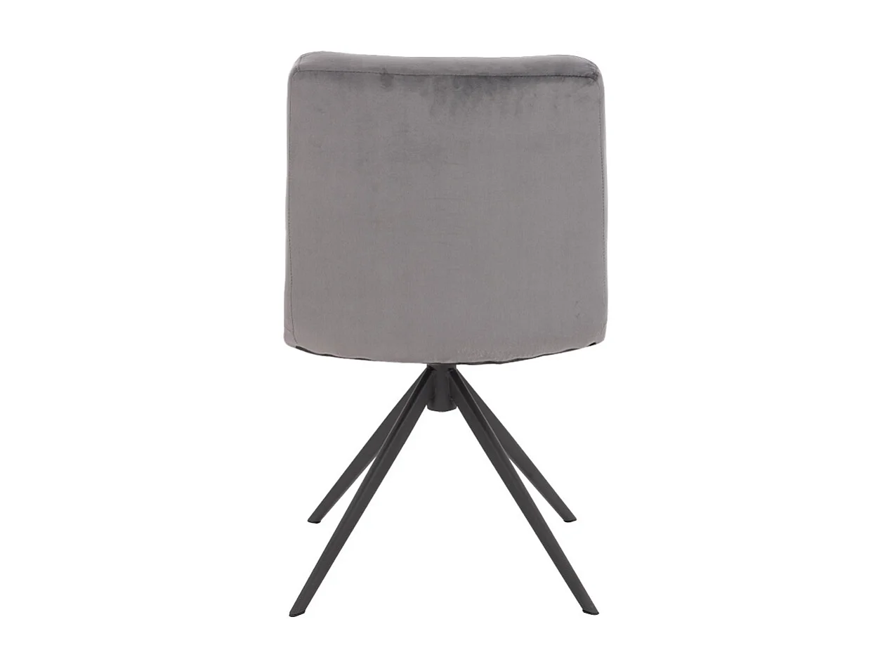 Home Deluxe Chaise de salle à manger NODA Gris clair Quantité : 6
