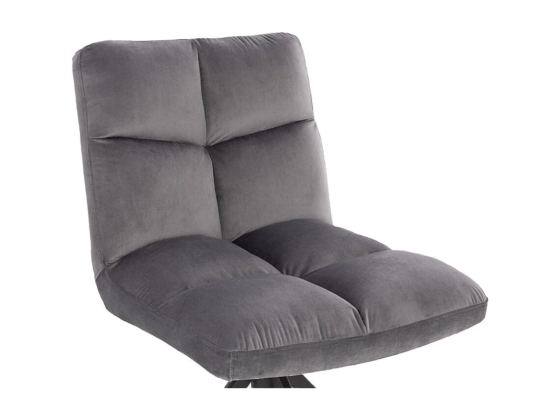 Home Deluxe Chaise de salle à manger NODA Gris clair Quantité : 6