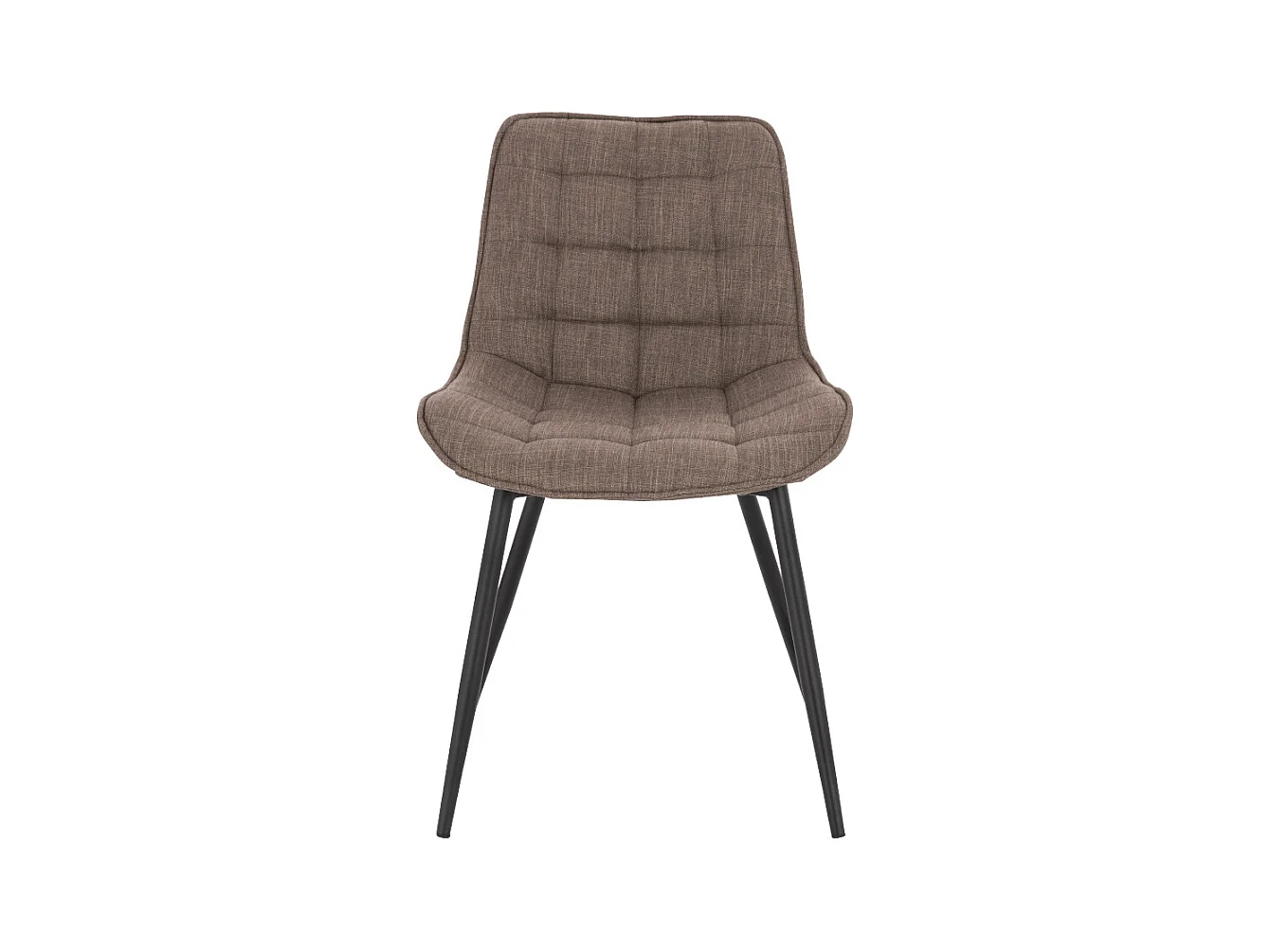 Home Deluxe Chaise rembourrée IKALO gris/marron Quantité : 8