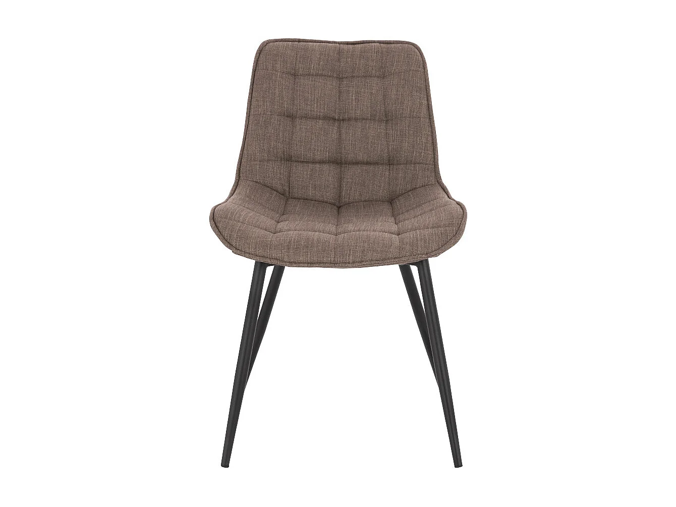 Home Deluxe Chaise rembourrée IKALO gris/marron Quantité : 8