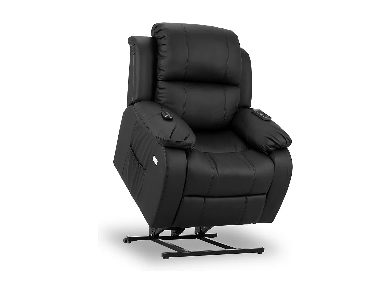 Sillón Relax Levantapersonas  Trevi Negro - Nalui