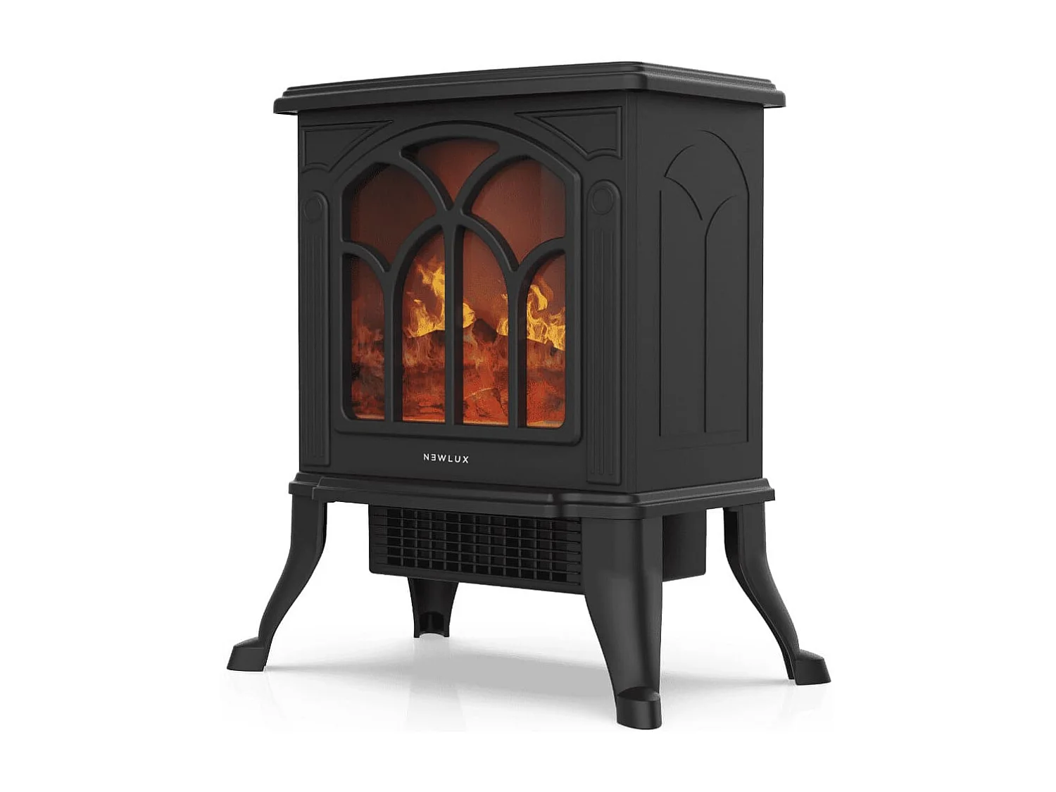 Chimenea Eléctrica  Classic Flame Negro - Newlux