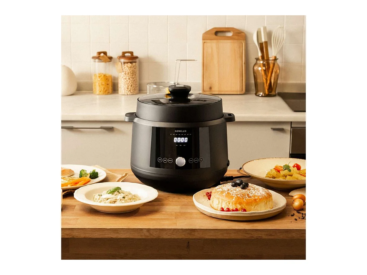 Olla Programable  SmartChef V600 Negro - Newlux