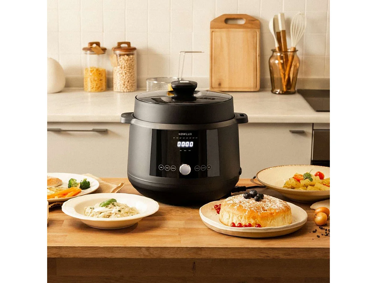 Olla Programable  SmartChef V600 Negro - Newlux