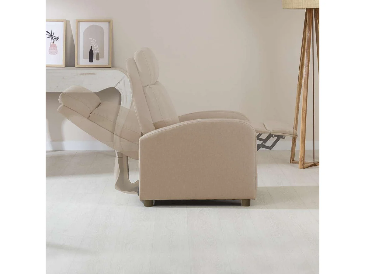 Sillón Relax  Verona Beige - Nalui