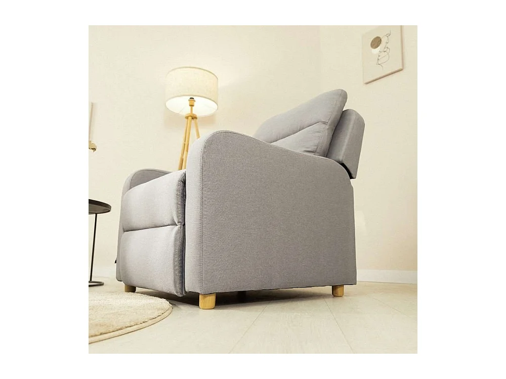 Sillón Relax  One Fabric Gris - Nalui