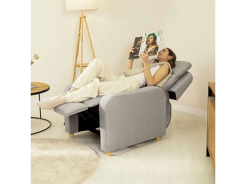 Sillón Relax  One Fabric Gris - Nalui