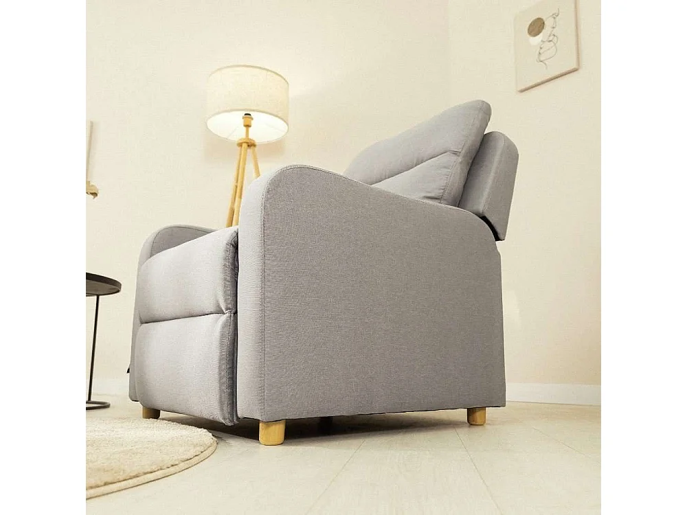 Sillón Relax  One Fabric Gris - Nalui