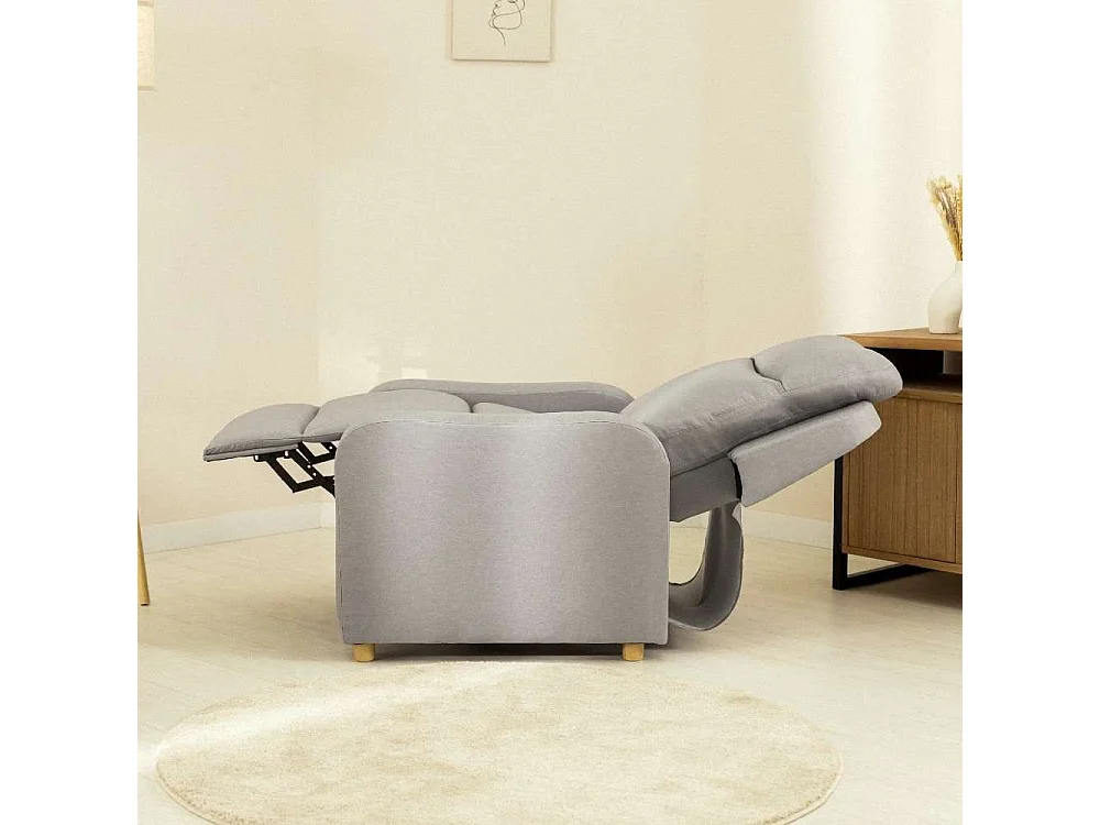Sillón Relax  One Fabric Gris - Nalui