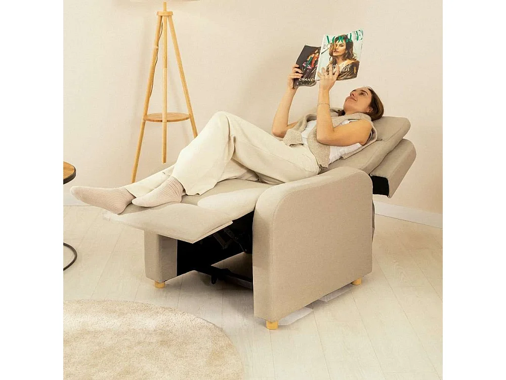 Sillón Relax  One Fabric Beige - Nalui