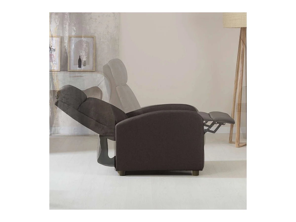 Sillón Relax  Verona Gris Marengo - Nalui