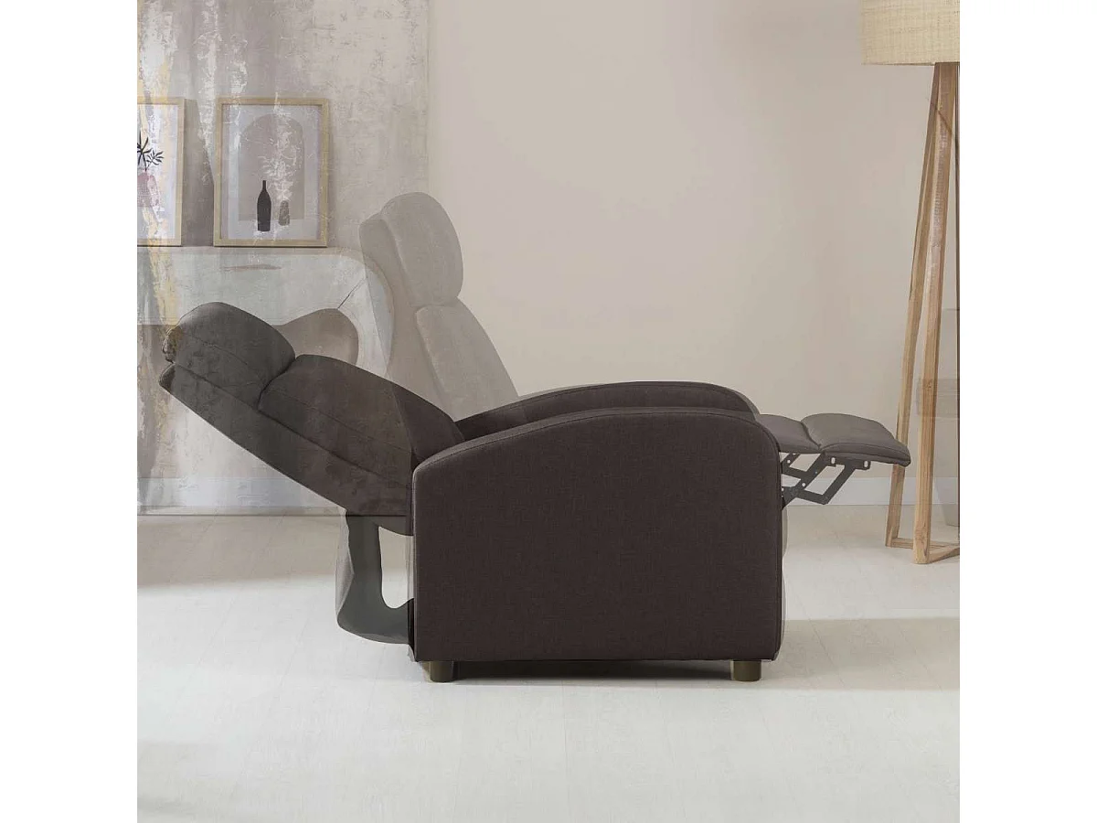 Sillón Relax  Verona Gris Marengo - Nalui