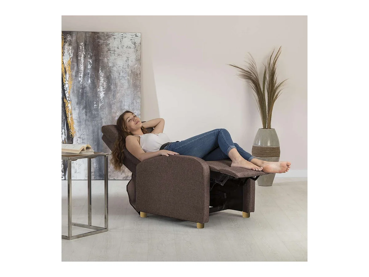 Sillón Relax  Verona Marron - Nalui