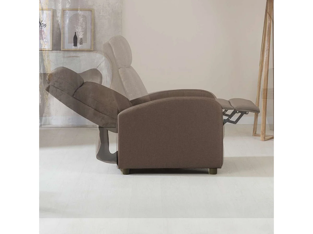 Sillón Relax  Verona Marron - Nalui