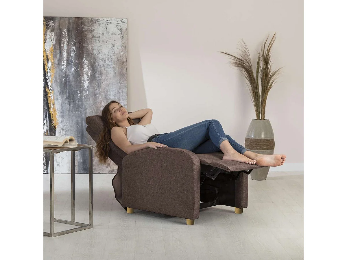 Sillón Relax  Verona Marron - Nalui