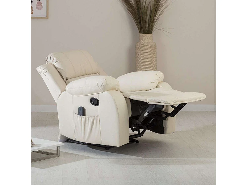 Sillón Relax  Trevi Crema - Nalui