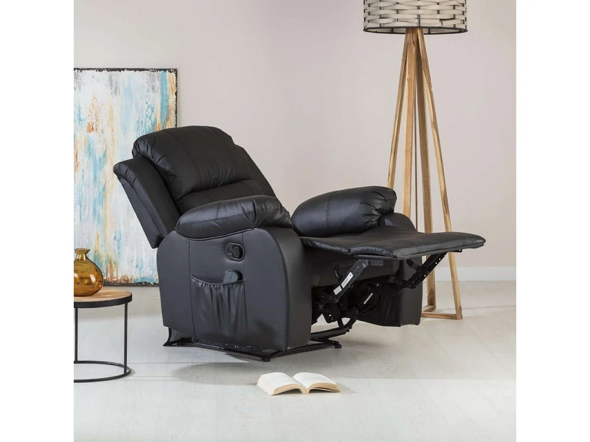 Sillón Relax  Trevi Negro - Nalui