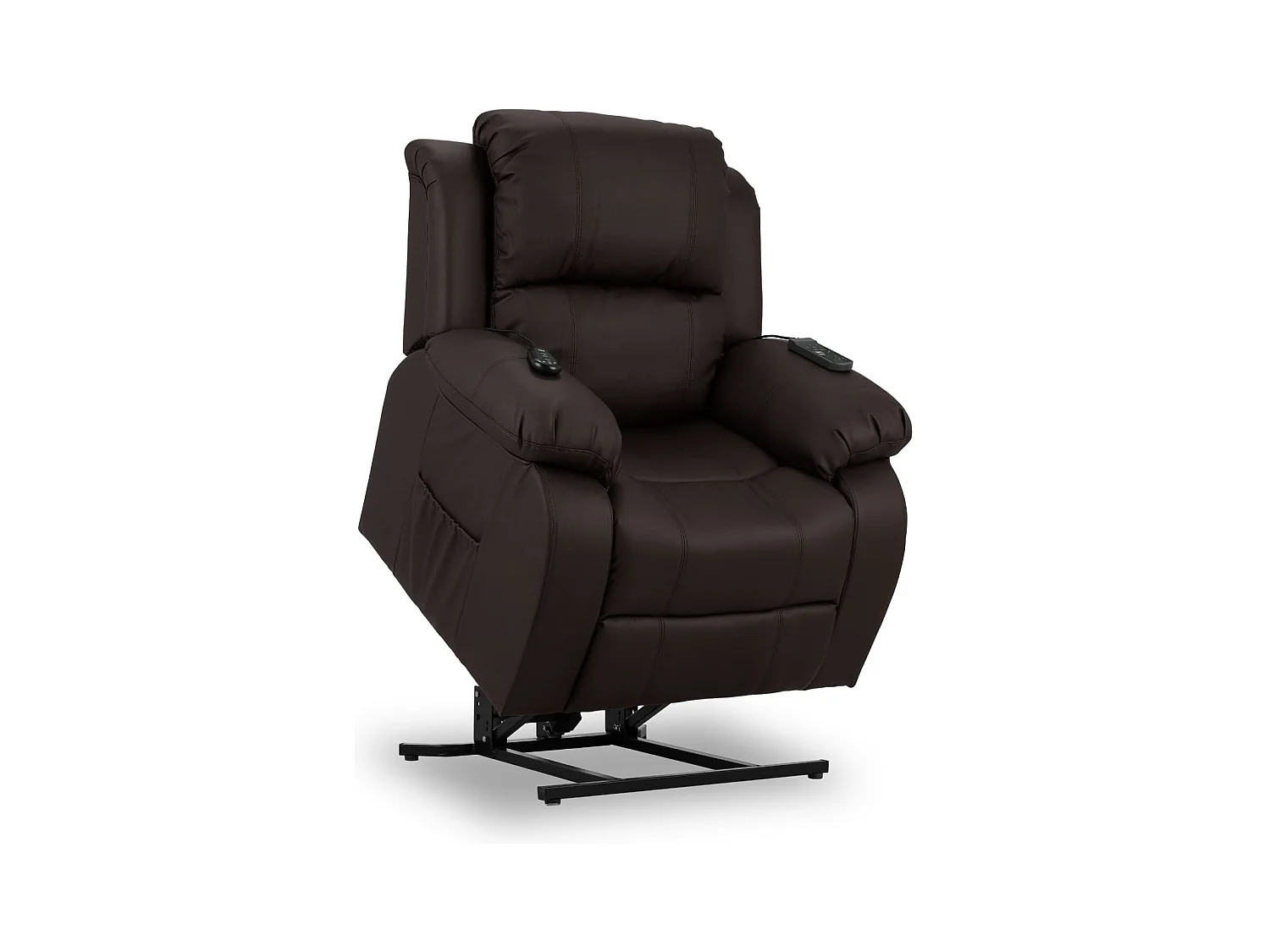 Sillón Relax Levantapersonas  Trevi Marrón Chocolate - Nalui