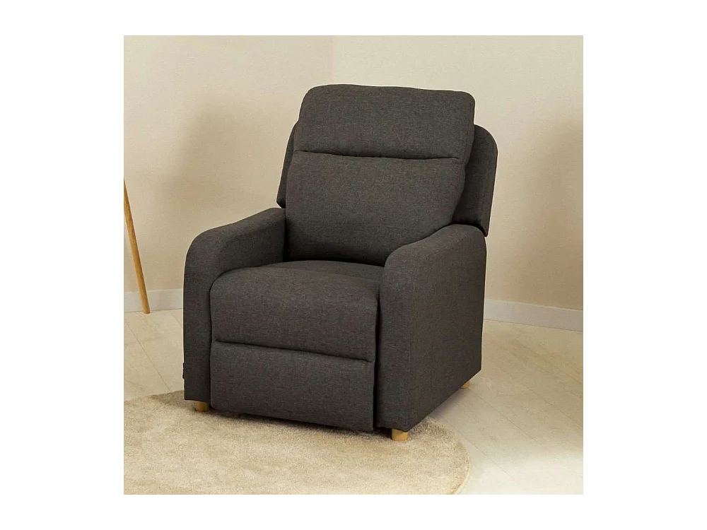 Sillón Relax  One Fabric Gris Antracita - Nalui