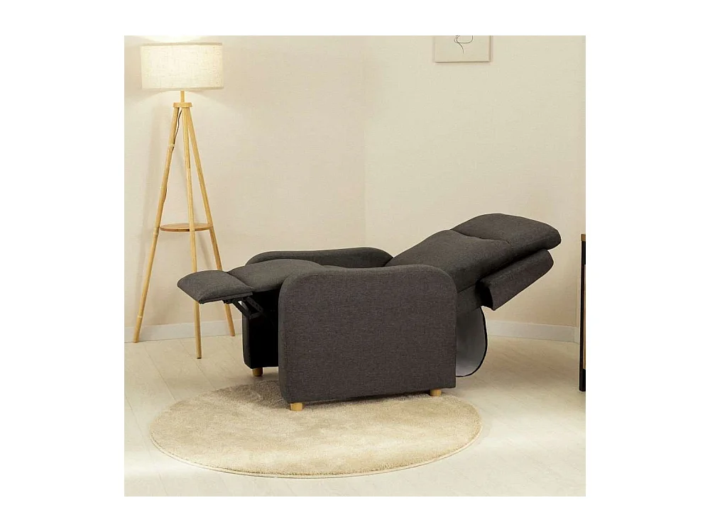 Sillón Relax  One Fabric Gris Antracita - Nalui