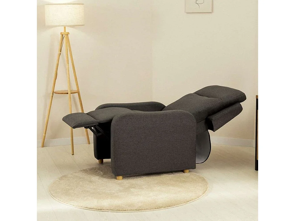Sillón Relax  One Fabric Gris Antracita - Nalui