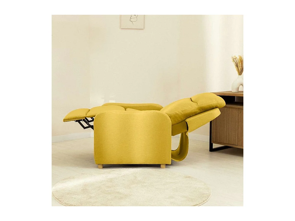 Sillón Relax  One Fabric Amarillo - Nalui
