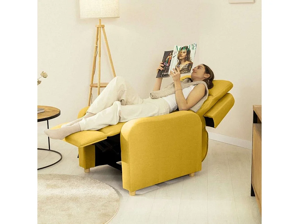 Sillón Relax  One Fabric Amarillo - Nalui