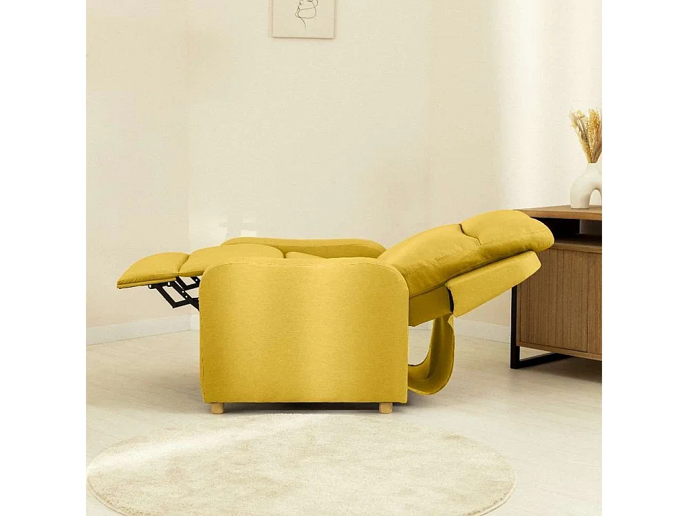 Sillón Relax  One Fabric Amarillo - Nalui