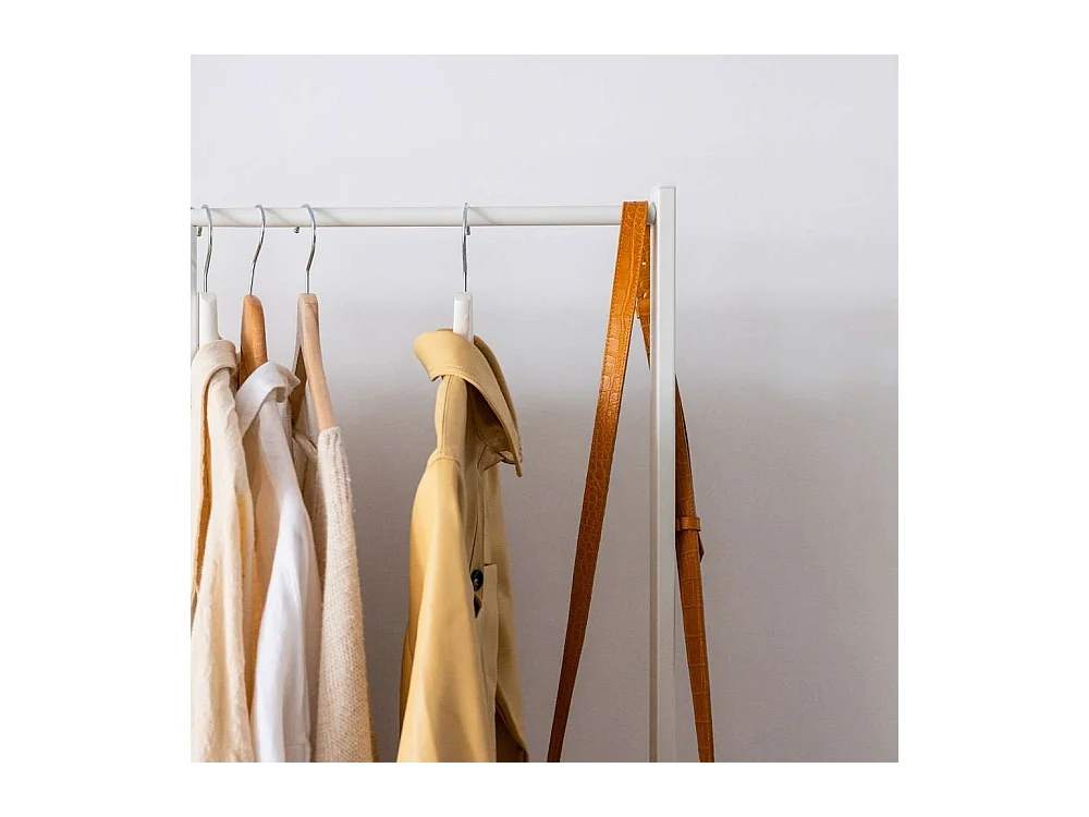 Perchero Burro  Hangy One 15 Blanco - Newlux