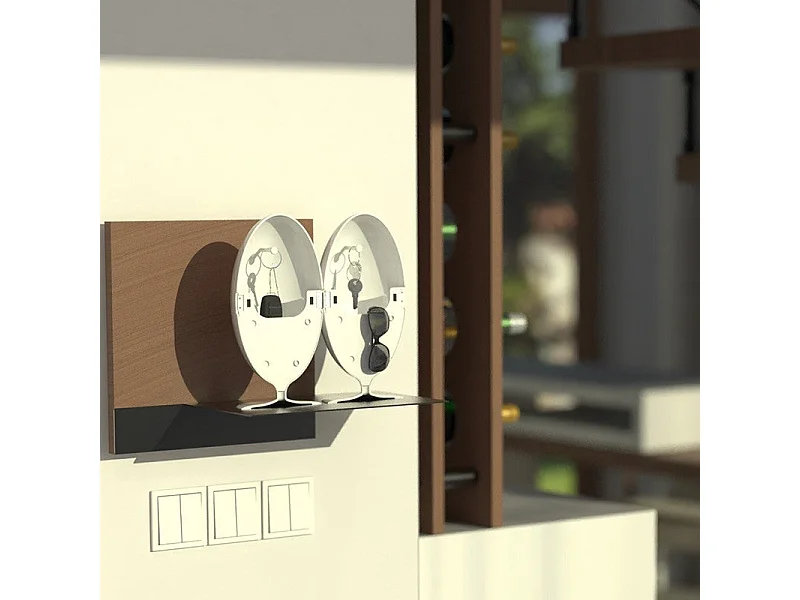 Lovino Blanc - Organiseur design